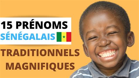 Prénom garçon sénégalais .